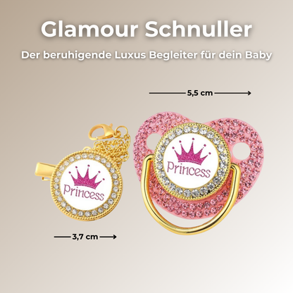 Glamour Schnuller – Stilvoll beruhigen, mit Glanz und Glamour