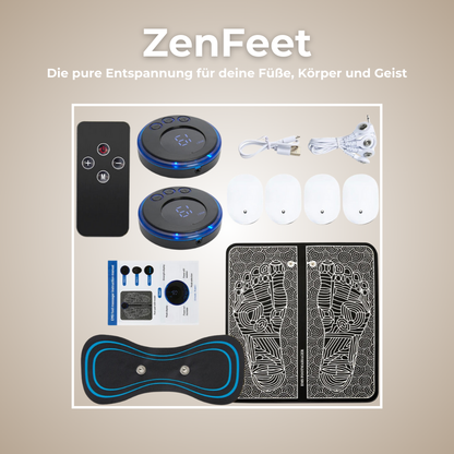 ZenFeet - EMS Fuss Massage Matte - Entspannung auf Knopfdruck