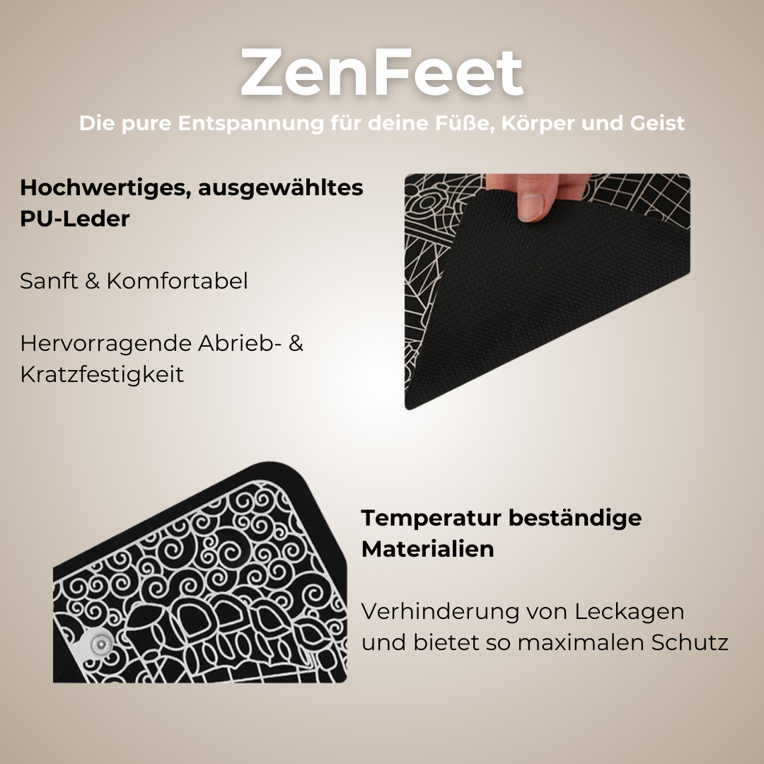 ZenFeet - EMS Fuss Massage Matte - Entspannung auf Knopfdruck