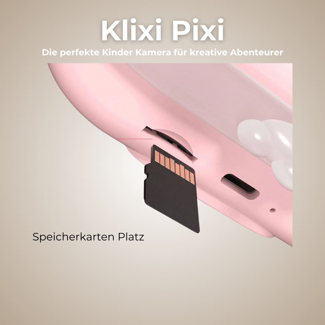 Klixi Pixi - Kids Thermo Kamera mit sofort Druck