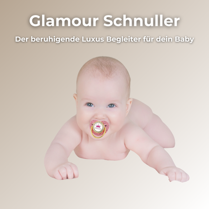 Glamour Schnuller – Stilvoll beruhigen, mit Glanz und Glamour