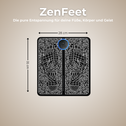 ZenFeet - EMS Fuss Massage Matte - Entspannung auf Knopfdruck