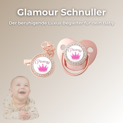 Glamour Schnuller – Stilvoll beruhigen, mit Glanz und Glamour